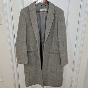 Babaton Stedman Wool/Cashmere Coat | Light Gray | M